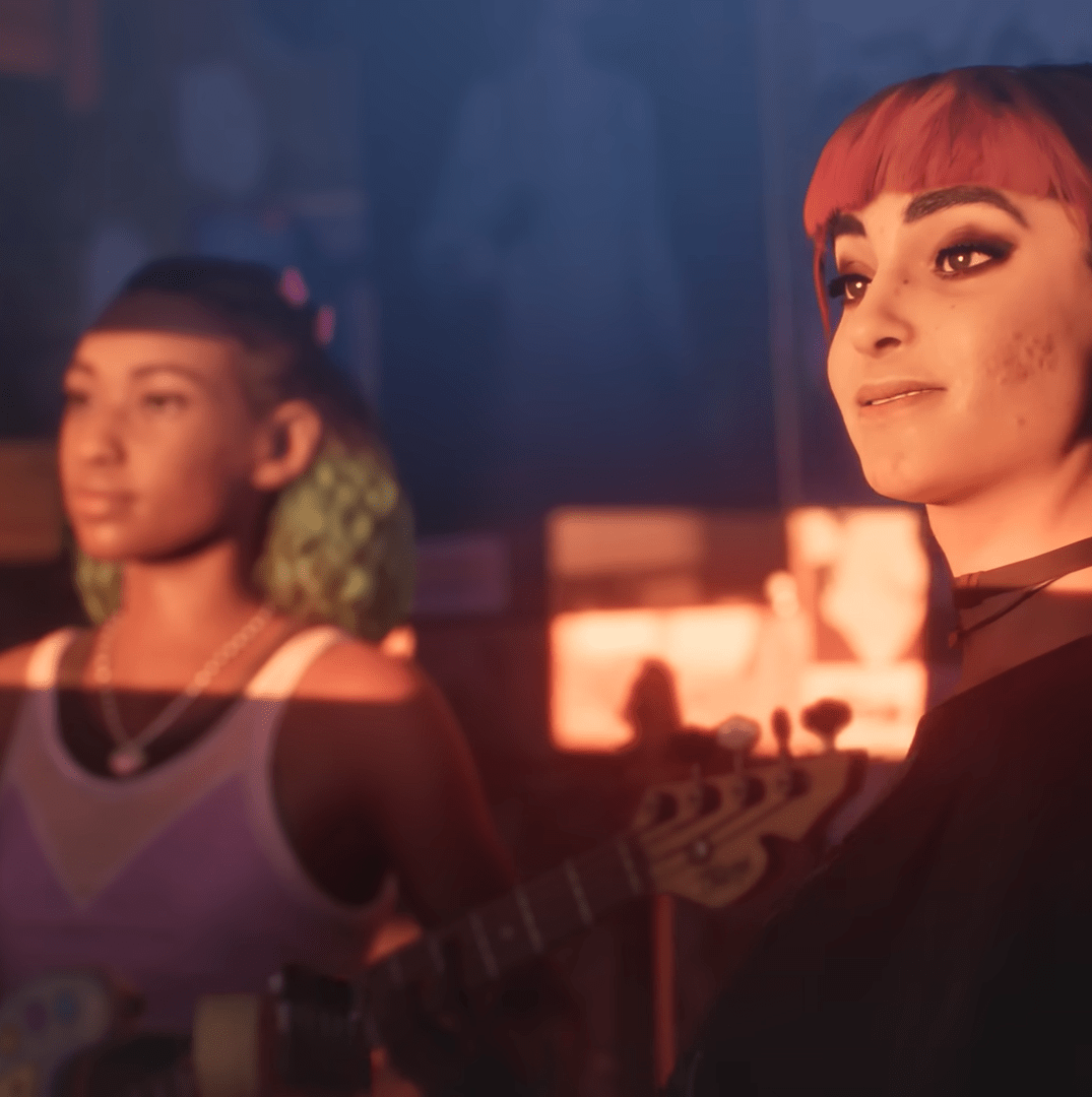 Nora and Autumn from Lost Records: Bloom & Rage keep guitar in the garage
