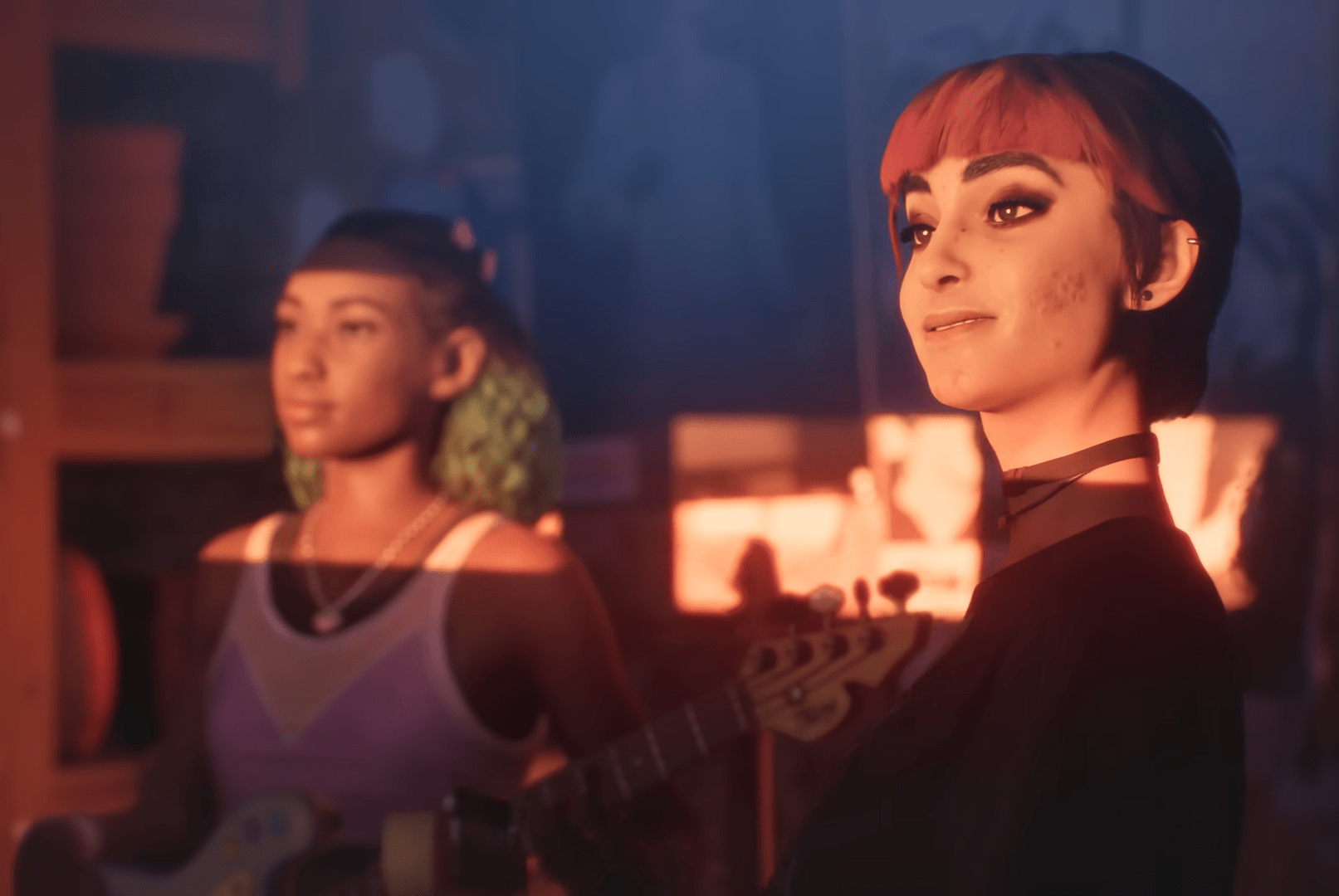 Nora and Autumn from Lost Records: Bloom & Rage keep guitar in the garage